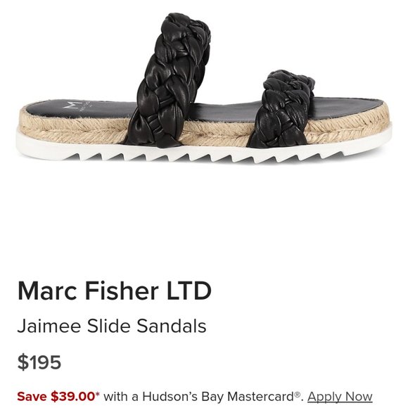 Marc Fisher Jaimee slide sandals, mint/pistachio green - Picture 2 of 3